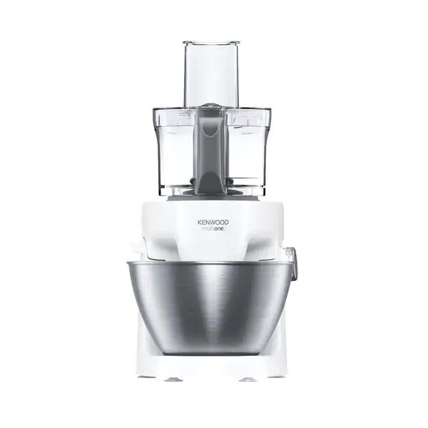 Robot de bucatarie Kenwood KHH300WH MultiOne Stand, 1000 W, Bol inox 4.3 L, Tocator, Blender, Alb