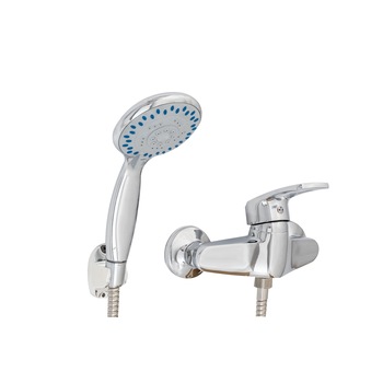 Baterie cabina dus prindere perete crom lucios TRENDY S Baterie cabina dus prindere perete crom lucios TRENDY S