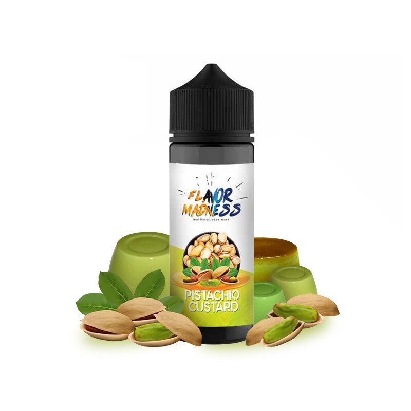 Lichid Flavor Madness - Pistachio Custard ,100ml ,0mg
