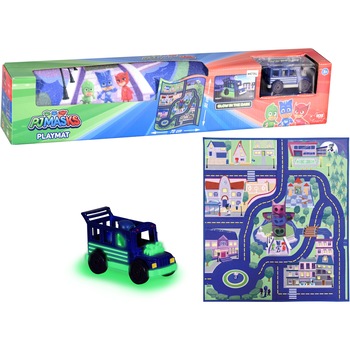 Salteluta Eroi in pijama, o masinuta inclusa Salteluta Eroi in pijama, o masinuta inclusa