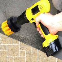 perie rotunda mica pentru mocheta amp uz caznic  profesional - mystyle - detailing carpet brush cu adaptor bormasina imagen 57_0_
0