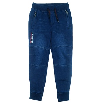 Blugi pentru baieti Happy House HB-2355, Albastru, 104 cm Blugi pentru baieti Happy House HB-2355, Albastru, 104 cm