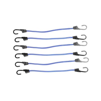 Set 6 corzi elastice, 600 mm, Silverline Set 6 corzi elastice, 600 mm, Silverline