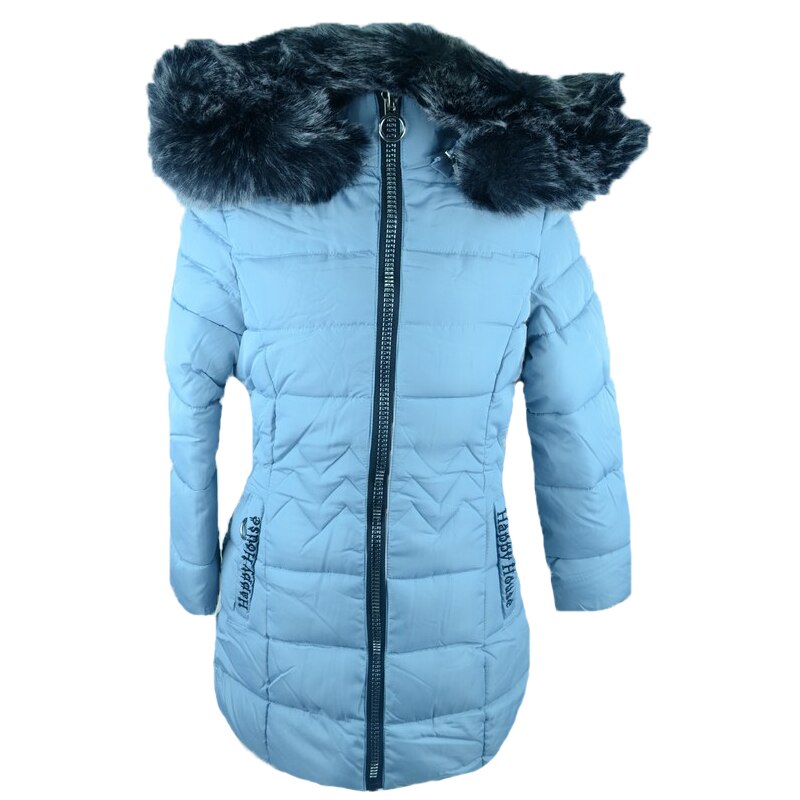 Geaca imblanita pentru fetite Happy House KK764-AL, Multicolor