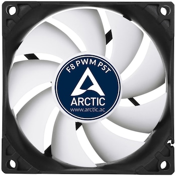 Ventilator Arctic F8 PWM PST, 80mm, 2000 rpm Ventilator Arctic F8 PWM PST, 80mm, 2000 rpm