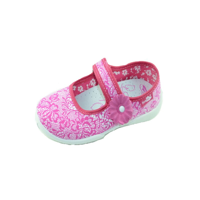 Pantofi din panza pentru fetite RENBUT RBTF24, Roz