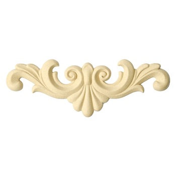 Ornament din lemn termoplastic - element decorativ curbat, 16.5 x 5.5 x 0.7 cm Ornament din lemn termoplastic - element decorativ curbat, 16.5 x 5.5 x 0.7 cm