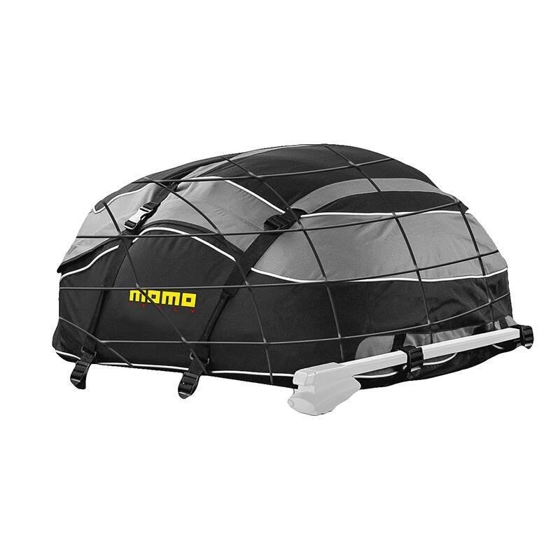 Husa portbagaj MOMO, material impermeabil, gri cu negru