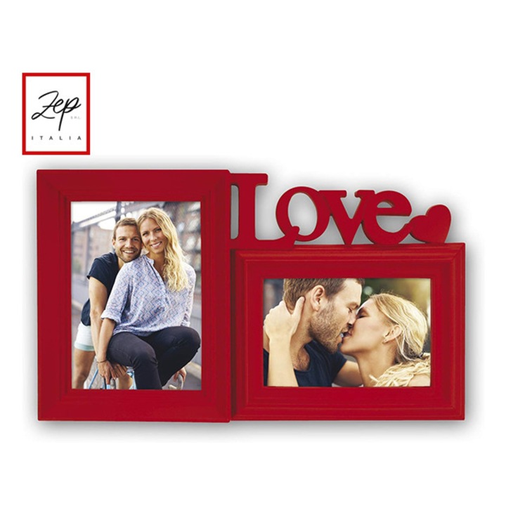 Rama foto, ZEP, 10 x 15 cm si 13 x 18 cm, Rosu