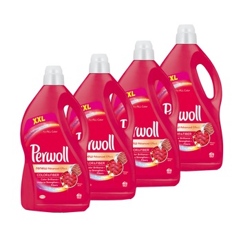 Detergent lichid Perwoll Renew Color, 240 spalari, 4x3.6l Detergent lichid Perwoll Renew Color, 240 spalari, 4x3.6l