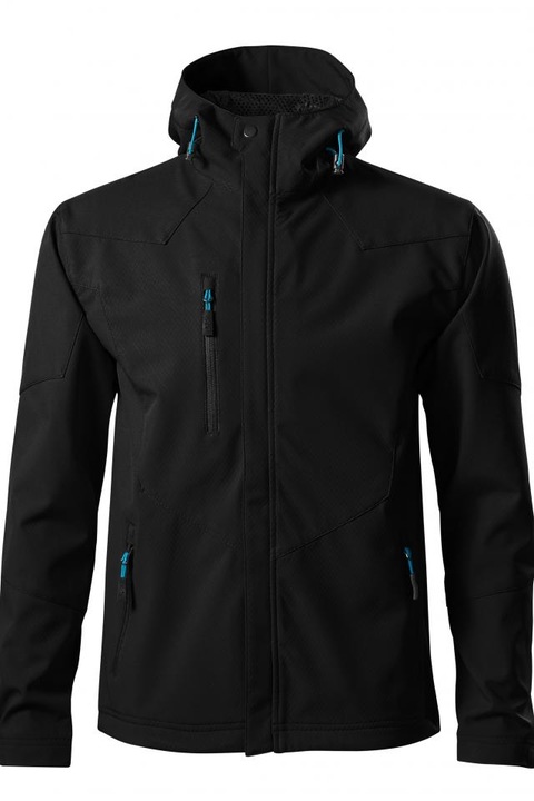 Malfini Nano Softshell Kabát, Férfi, Fekete, 2XL méretű