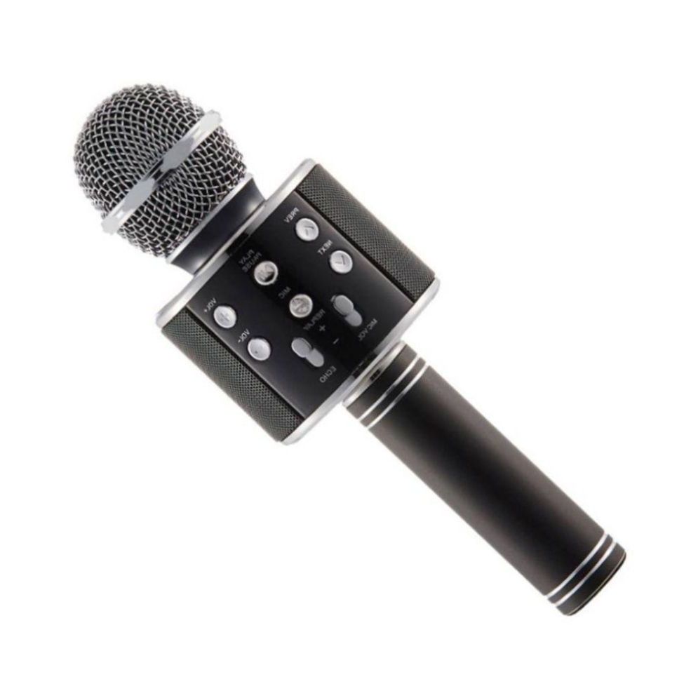 Manufacturing marriage teenager Microfon wireless profesional sistem karaoke cu Bluetooth 4.1 si boxe  incorporate M3, Negru, KATHODE - eMAG.ro