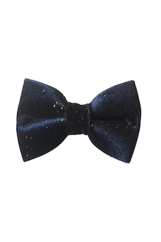 Papion, Diverse, din catifea cu sclipici, Albastru Papion, Diverse, din catifea cu sclipici, Albastru