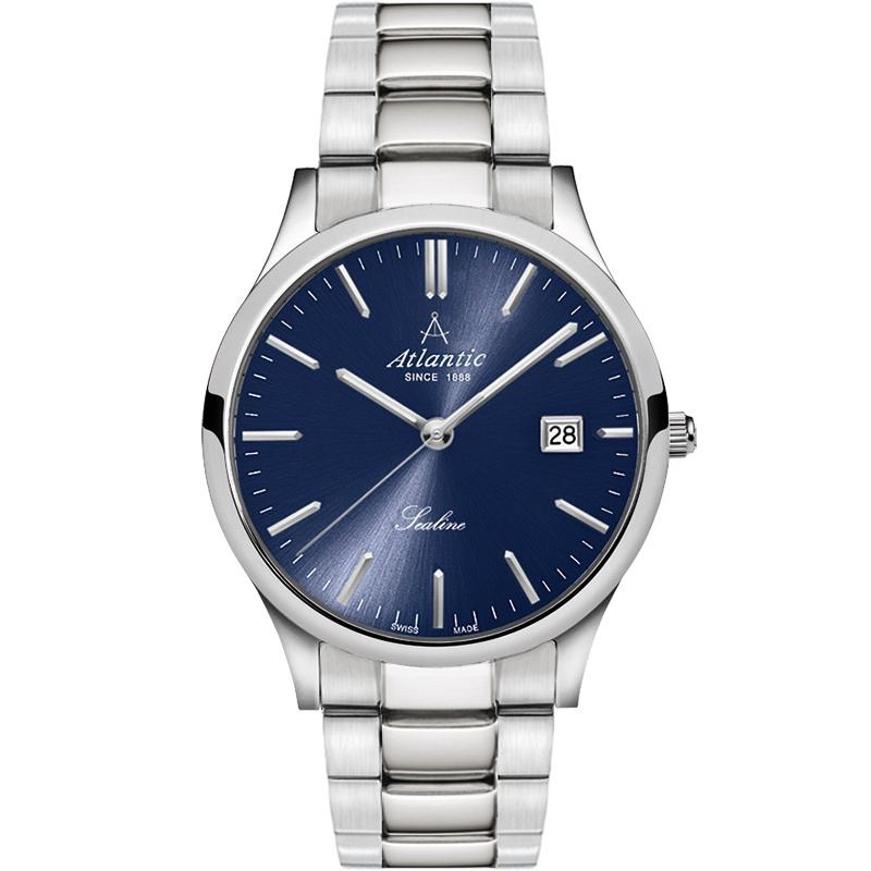 Ceas barbatesc Atlantic 62346.41.51 Quartz Argintiu