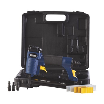 Pistol de batut pneumatic dual Rapid PBS121 kit, capse 606/12-30mm, cuie 8/15-30mm, include 200 capse 606/25mm, 200 cuie 8/25, cheie hexagonala, 3 reductii furtun aer comprimat, 5000053 Pistol de batut pneumatic dual Rapid PBS121 kit, capse 606/12-30mm, cuie 8/15-30mm, include 200 capse 606/25mm, 200 cuie 8/25, cheie hexagonala, 3 reductii furtun aer comprimat, 5000053