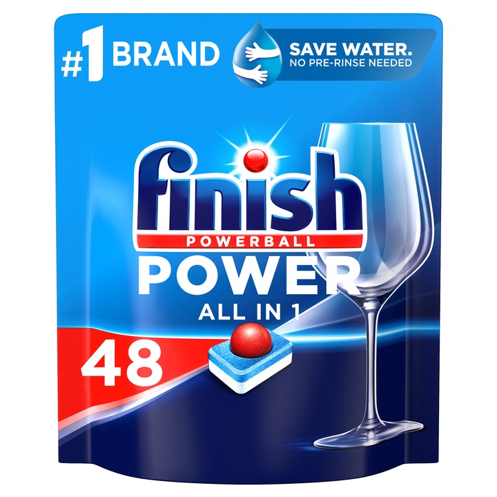 Finish Power All in 1 mosogatógép-tabletta, Regular, 48 db