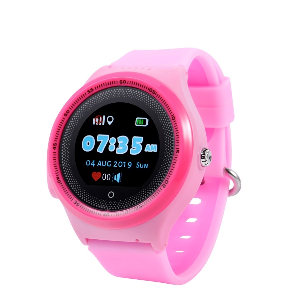 Ceas Smartwatch Pentru Copii Wonlex KT06 cu Functie Telefon, Localizare GPS, Apel Monitorizare, Pedometru, SOS, Roz