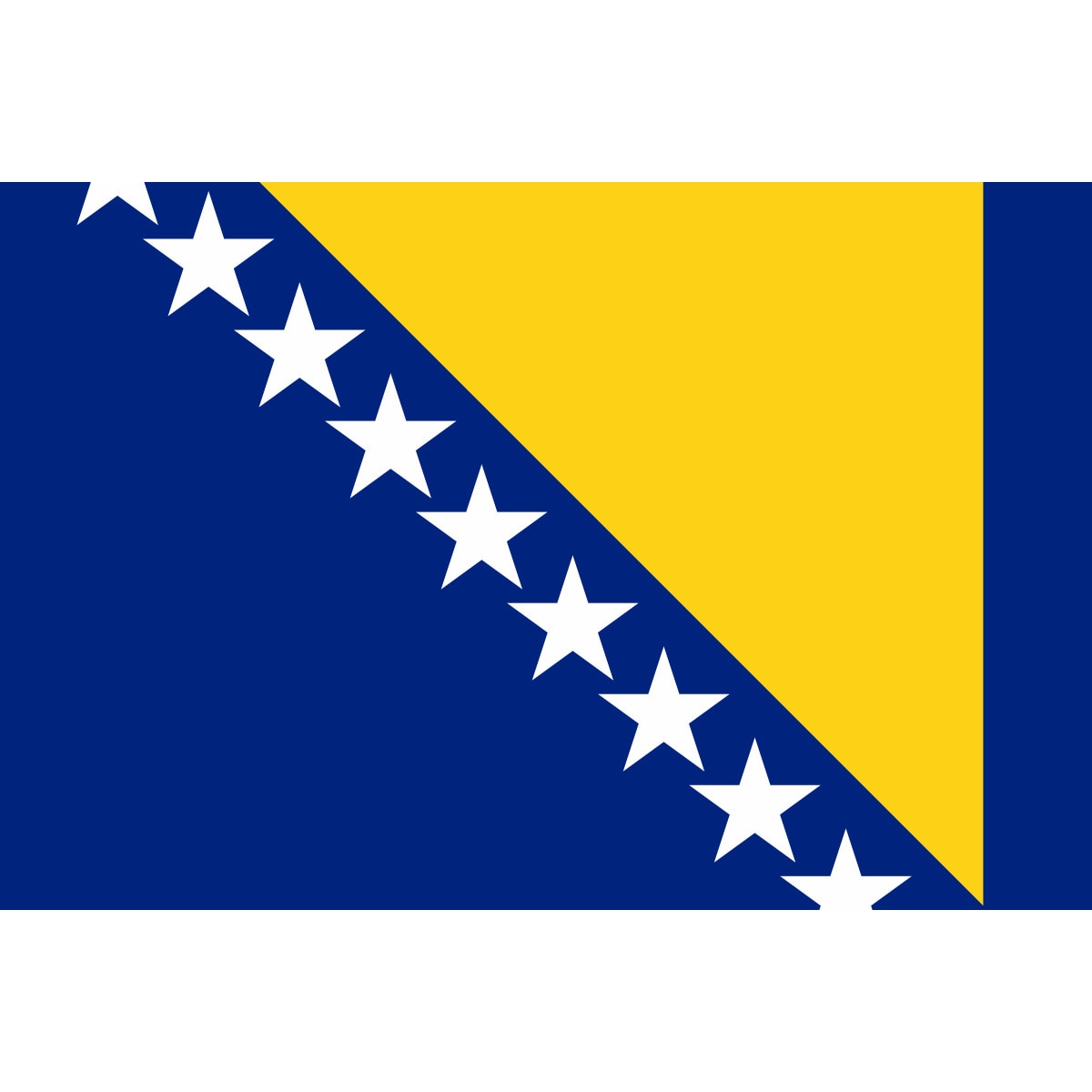 Steag BOSNIA SI HERTEGOVINA, IMPRIMAT, Metropolis 135x90 cm