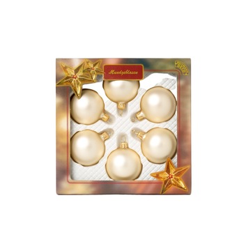 Set 6 globuri, culoare argintie, Brauns heitmann Set 6 globuri, culoare argintie, Brauns heitmann