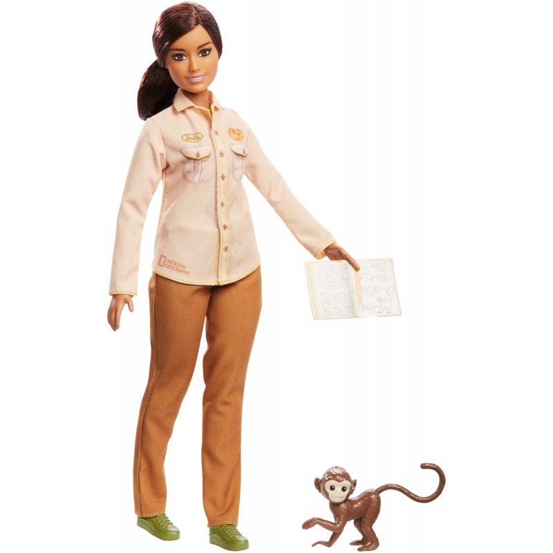Barbie National Geographic - Papusa eco-papusa, GDM44 GDM48