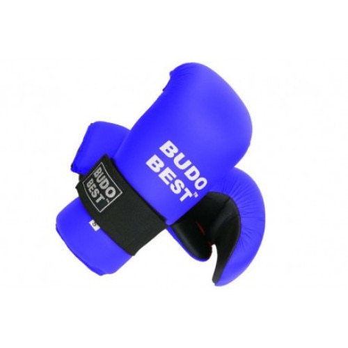 Manusi Karate WKF, Albastru, Piele ecologica, XL INTL