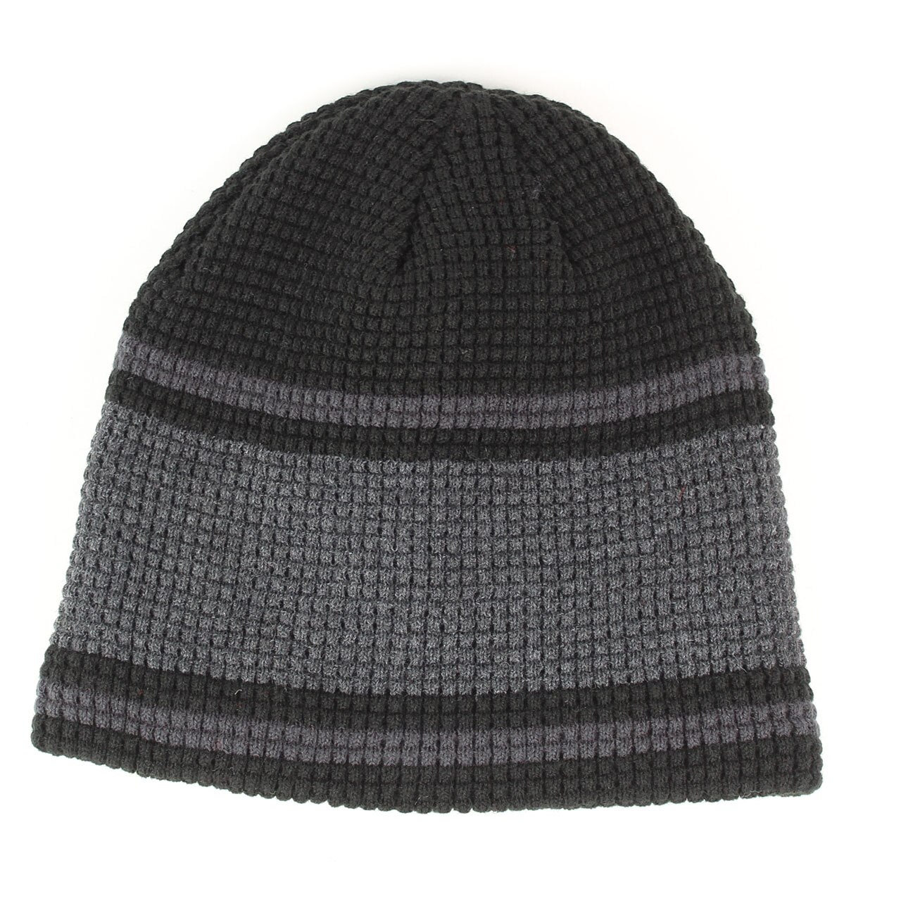 Caciula barbati Basic, Negru/Gri, 59 cm