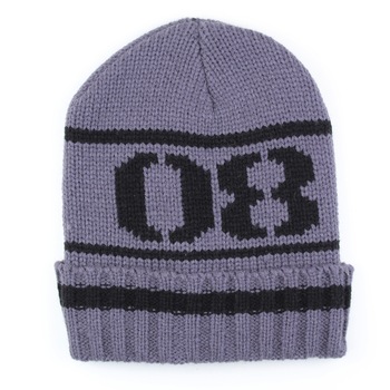 Caciula barbati basic, gri antracit, 59 cm Caciula barbati basic, gri antracit, 59 cm