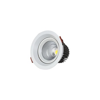Spot LED 7W, 798lm - 50 000 ore, 4000K lumina naturala, incastrabil orientabil, LED Market, LM-S1005A, Corp Alb Spot LED 7W, 798lm - 50 000 ore, 4000K lumina naturala, incastrabil orientabil, LED Market, LM-S1005A, Corp Alb