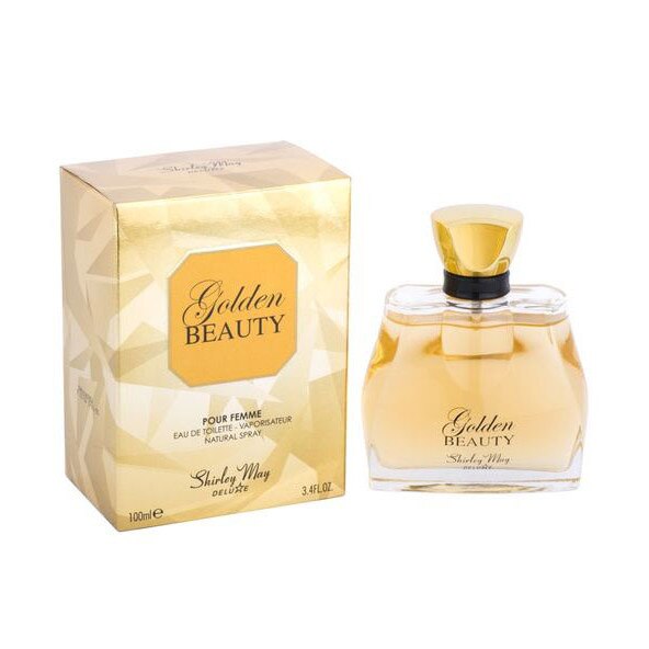 Apa de Toaleta Shirley May Deluxe, Golden Beauty, dama, EDT, 100 ml