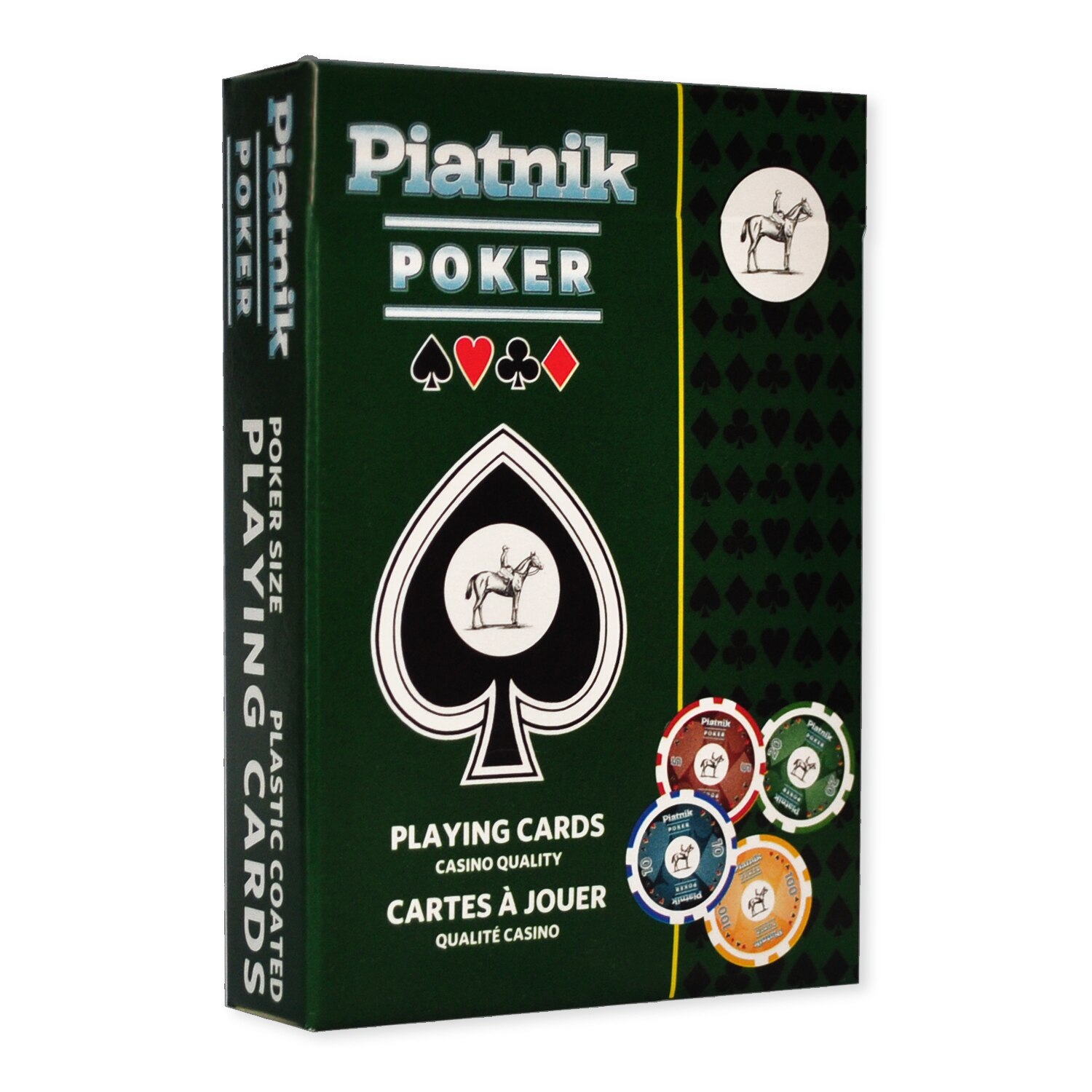 Carti de joc poker, Piatnik (Austria), culoare spate albastru