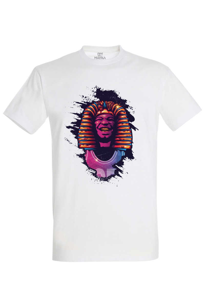 Tricou barbat din bumbac 100%, MAYKA, model Faraon