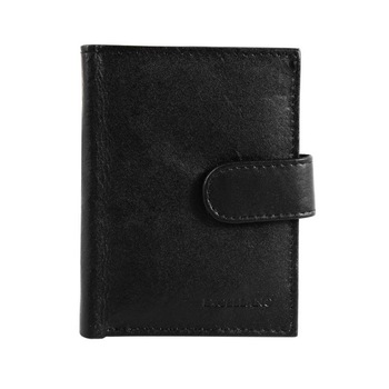 Port card, piele naturala, negru, 8 x 10 cm, Excellanc, M105N Port card, piele naturala, negru, 8 x 10 cm, Excellanc, M105N