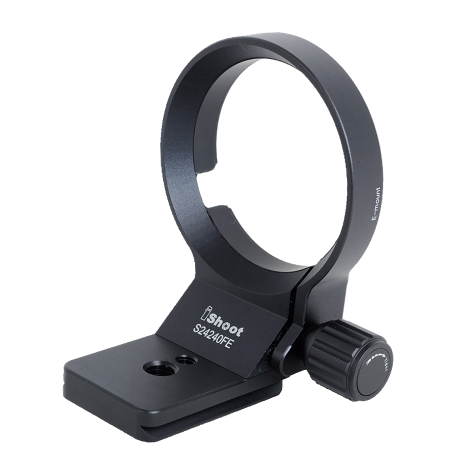 Inel trepied iShoot S24240FE pentru obiectiv Sony FE 16-35mm F2.8 GM/FE 24-70mm F4 ZA OSS/FE 24-105mm F4 G OSS/FE 24-240mm F3.5-6.3 OSS, Negru