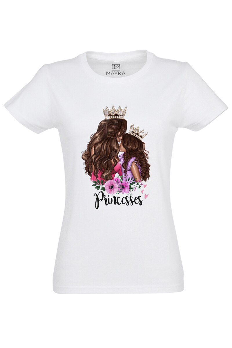 Tricou dama din bumbac 100%, MAYKA, model Princes