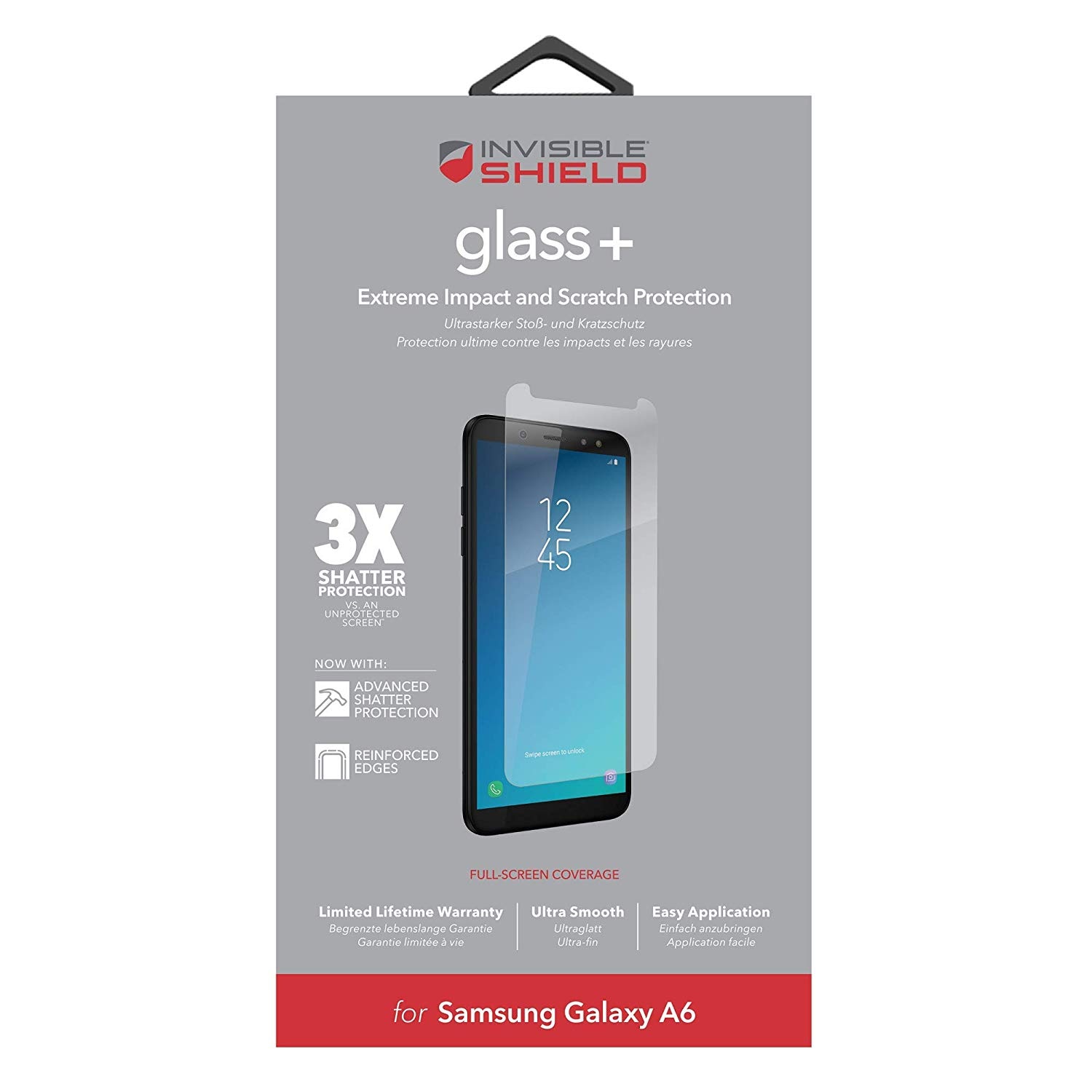 Folie de protectie ZAGG pentru Samsung Galaxy A6