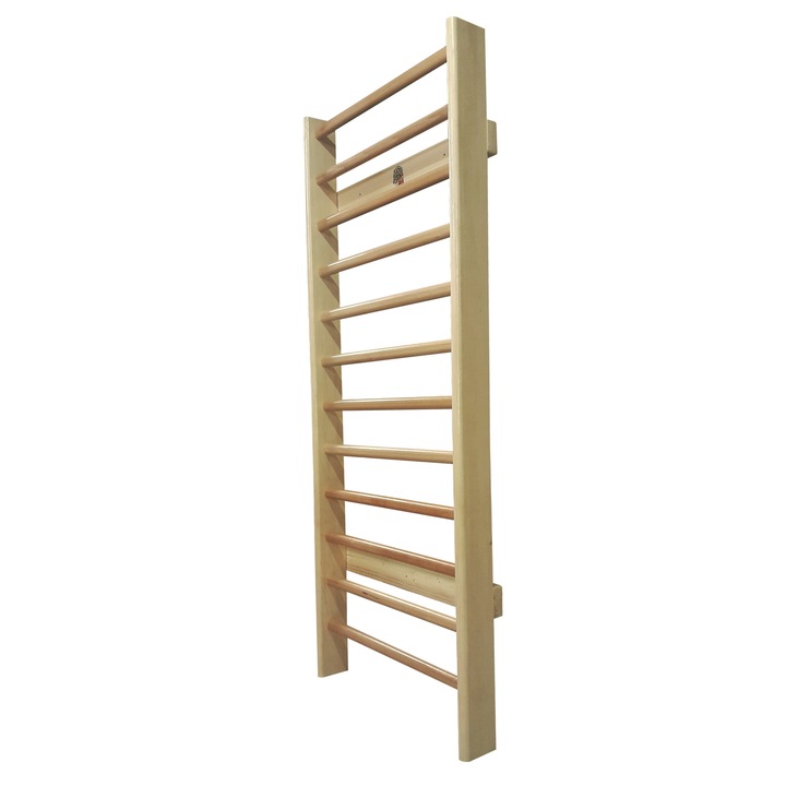 Spalier Gimnastica Standard, Lemnaria Jder, M320N, 200x80 cm, 12 bare. nelacuit, lemn,