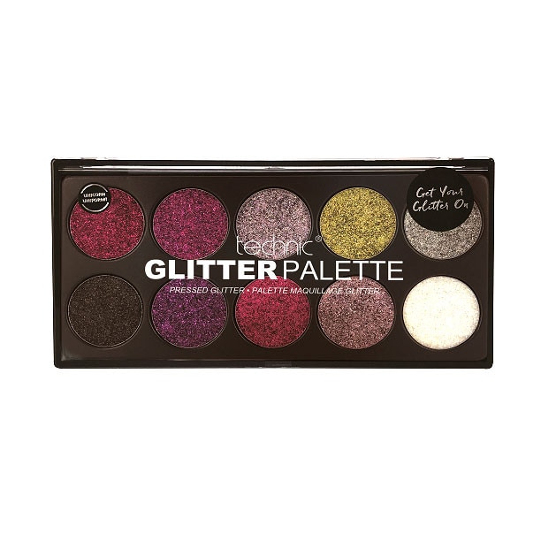 Paleta Technic Glitter Palette, Uniform Unicorn!, 10 x 2.5g