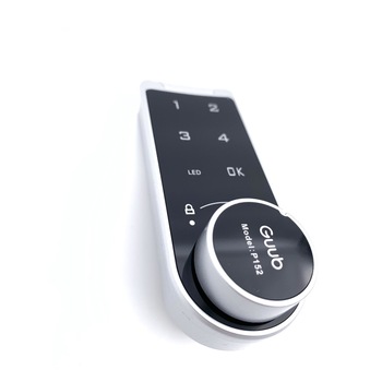 Incuietoare electronica dulap Guub P152, vestiar/locker electronic mobila, gri Incuietoare electronica dulap Guub P152, vestiar/locker electronic mobila, gri