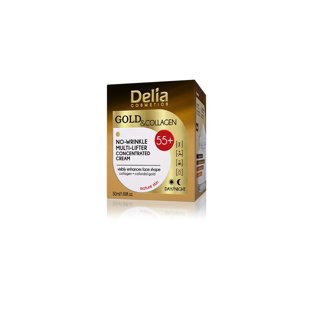 Крем - концентрат за лице DELIA Gold & Collagen Anti-Wrinkle Cream ...