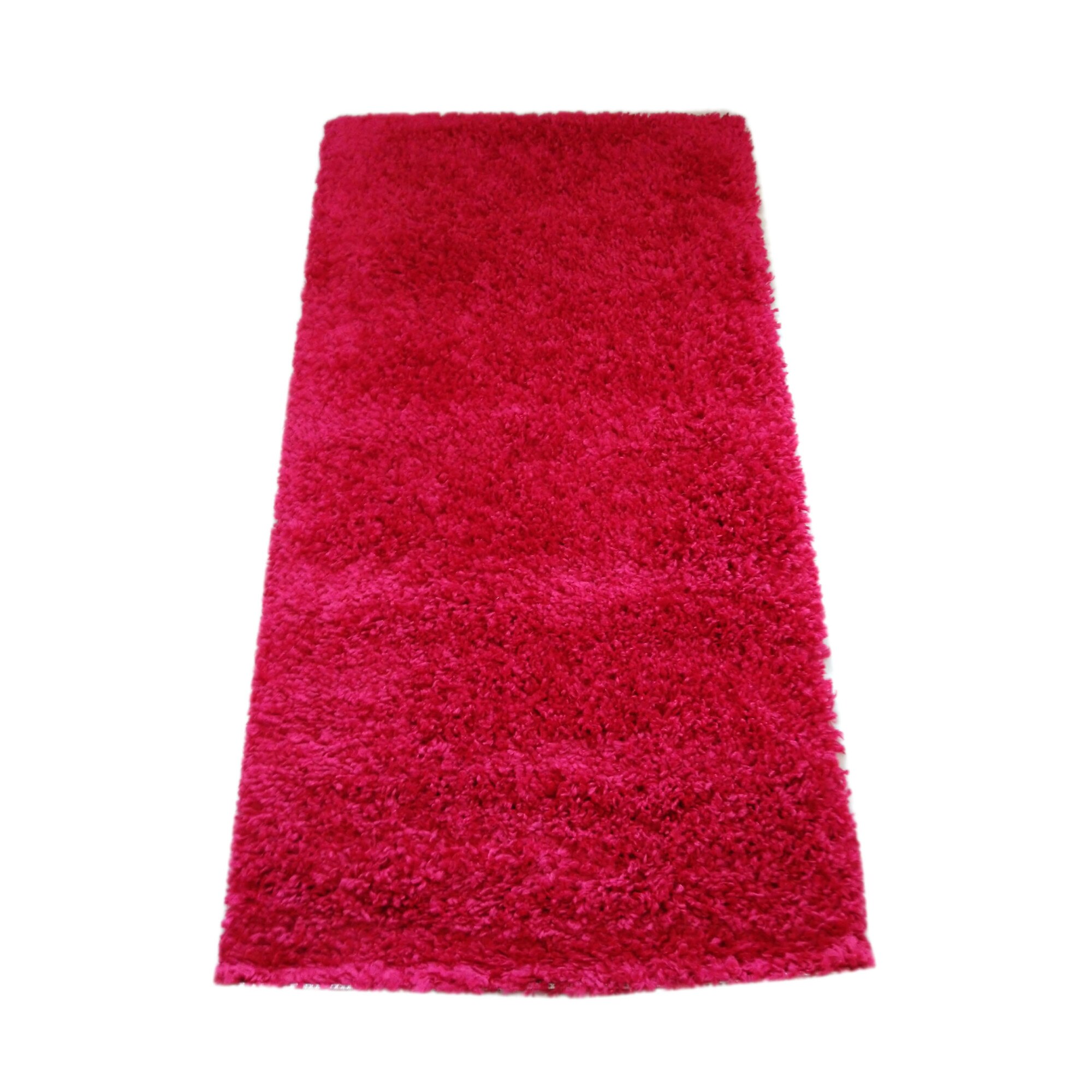 Covor modern cu fir lung Shaggy 1800, 65X120cm , 100% soft polipropilena,gramaj 2000g/mp,inaltime fir 3 cm ,tip uni ,culoare rosu