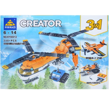 Cuburi constructii 3:1, vehicule, 348 piese Cuburi constructii 3:1, vehicule, 348 piese