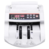 Masina de numarat bancnote/bani Bill Counter DK7001, display LED, verificator de autenticitate UV/MG, Model 2019, 1000 bancnote/min, 80W