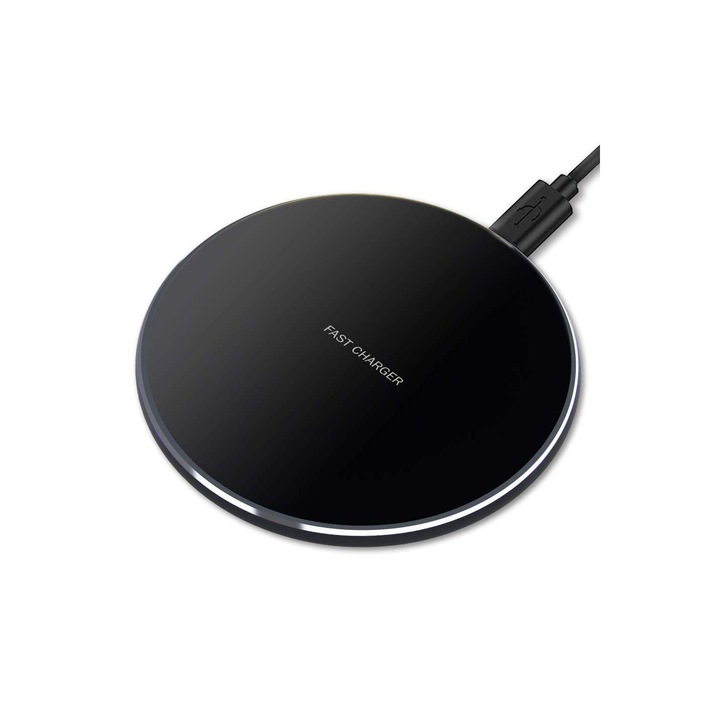 Vezeték nélküli töltő, töltés, gyorstöltés 10 W, mobiltelefonokhoz