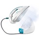 Statie de calcat cu boiler Tefal Easy Pressing GV5250E1, 2200 W, boiler 5 bar, 1 L, talpa antiaderenta Durilium Airglide, Alb