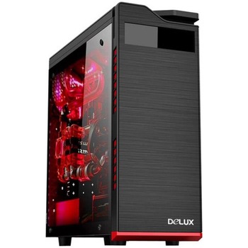 Carcasa Delux DW701, Middle Tower, fara sursa, ATX Carcasa Delux DW701, Middle Tower, fara sursa, ATX