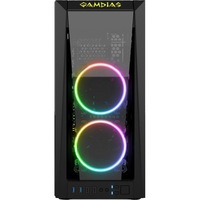 Carcasa Gamdias Talos M1A, Middle Tower, fara sursa, ATX, negru