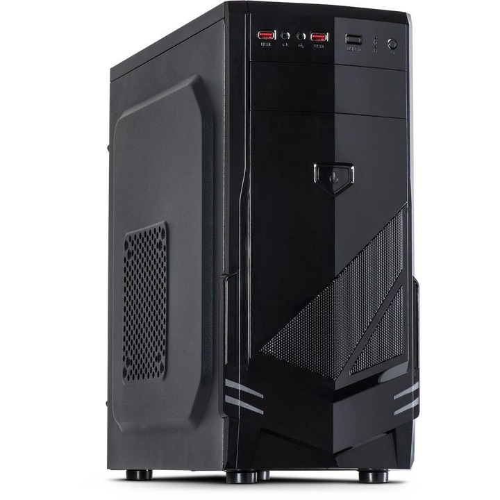 Компютърна кутия Inter-Tech B-30, Middle Tower, Без захранващ блок, ATX