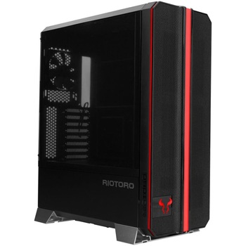 Carcasa Riotoro CR1288 TG, Full Tower, fara sursa, ATX Carcasa Riotoro CR1288 TG, Full Tower, fara sursa, ATX