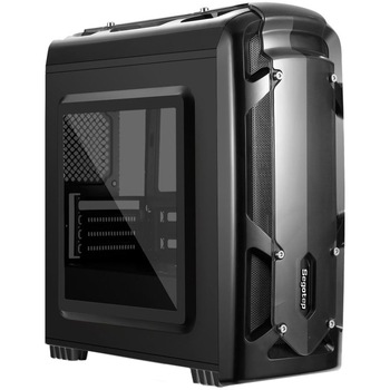 Carcasa Segotep Polar Light, Mini Tower, fara sursa, mATX, negru Carcasa Segotep Polar Light, Mini Tower, fara sursa, mATX, negru