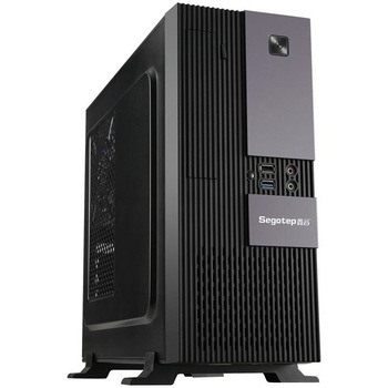 Carcasa Segotep Raynor, Mini Tower, cu sursa de 350W, negru Carcasa Segotep Raynor, Mini Tower, cu sursa de 350W, negru